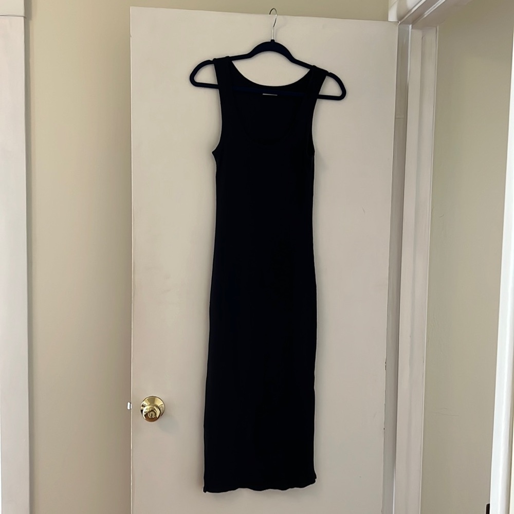 Storq ribbed maternity dress, black, size S (Storq Sz 2)